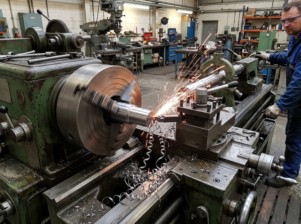 Precision Lathe Machine Work